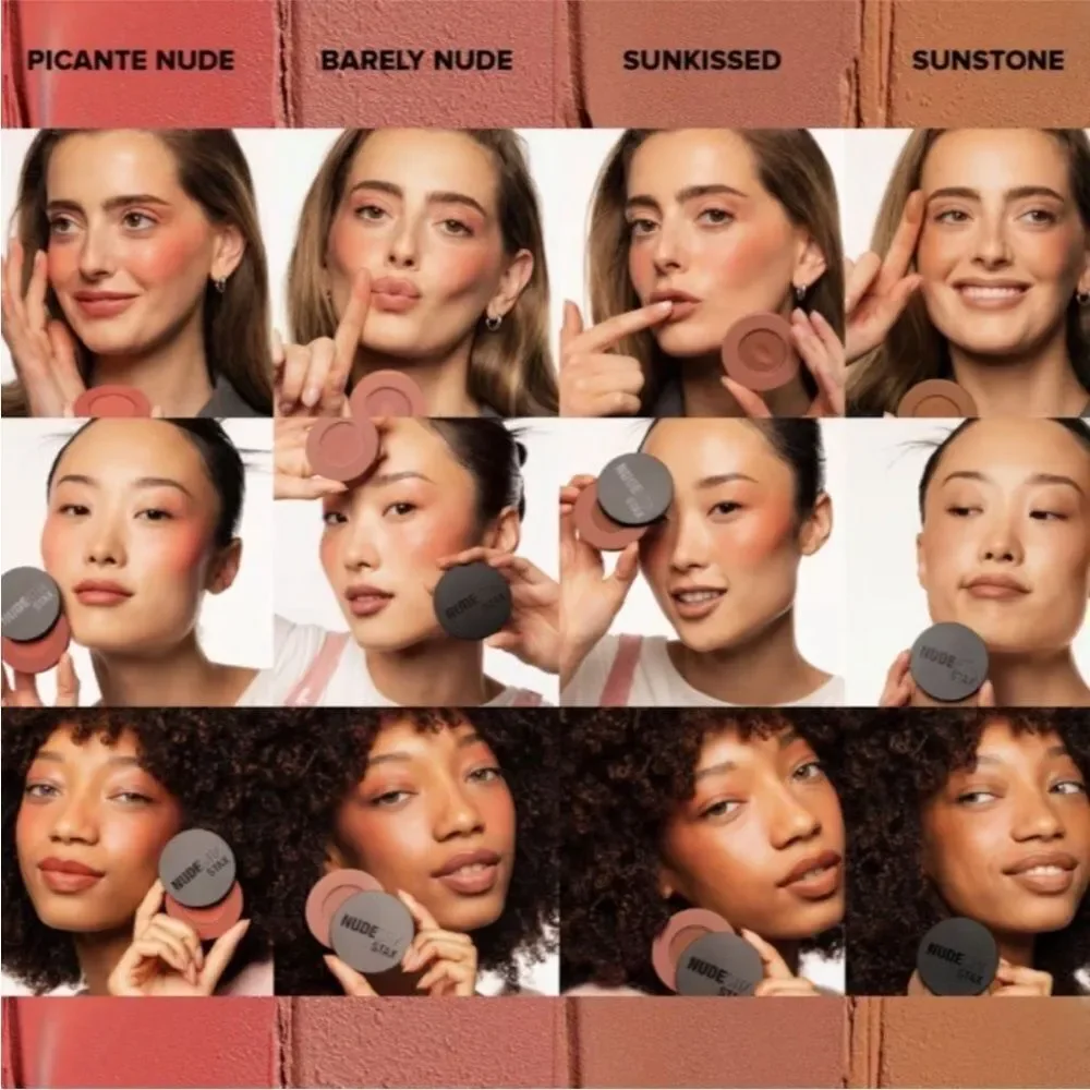 🌻NUDESTIX Melon Sugar STAX All Over Color Blush Balm New FullSz